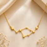 Anushka Sharma Golden Star Constellation Necklace
